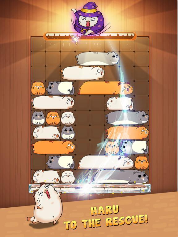 Portada de Haru Cats: Slide Block Puzzle