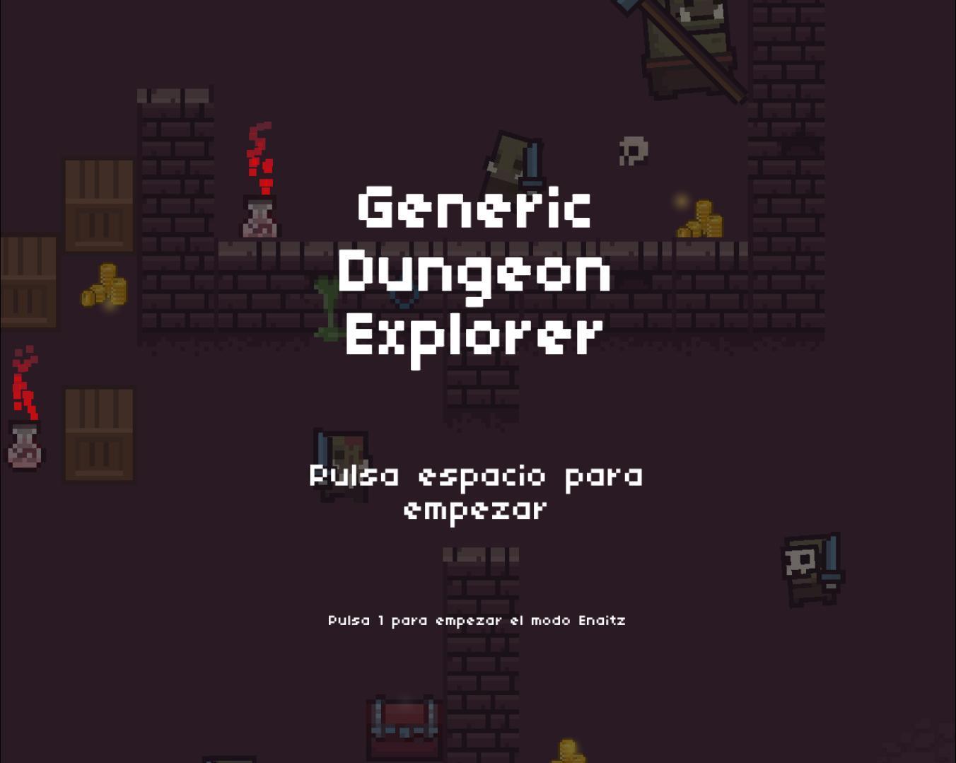 Portada de Generic Dungeon Explorer