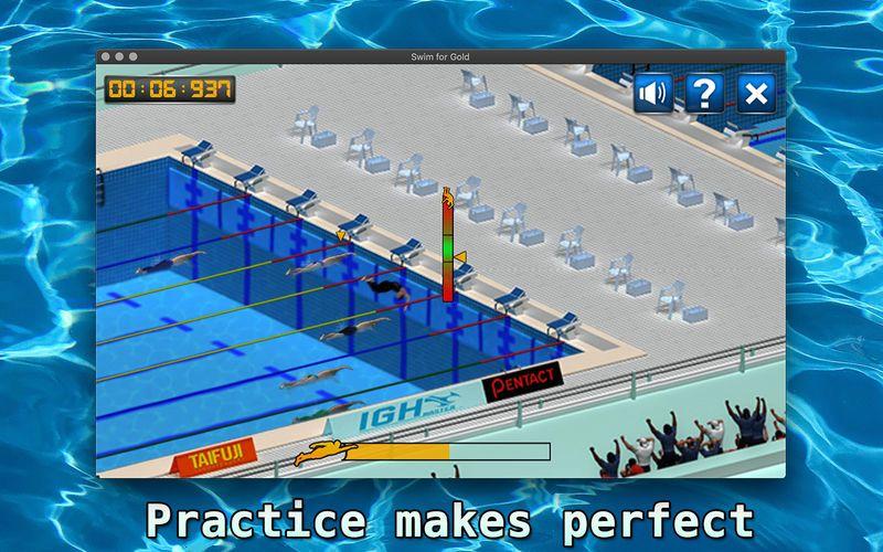 Portada de Swim for Gold