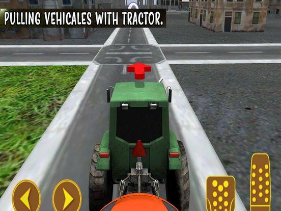 Portada de Chained Tractor Towing Car