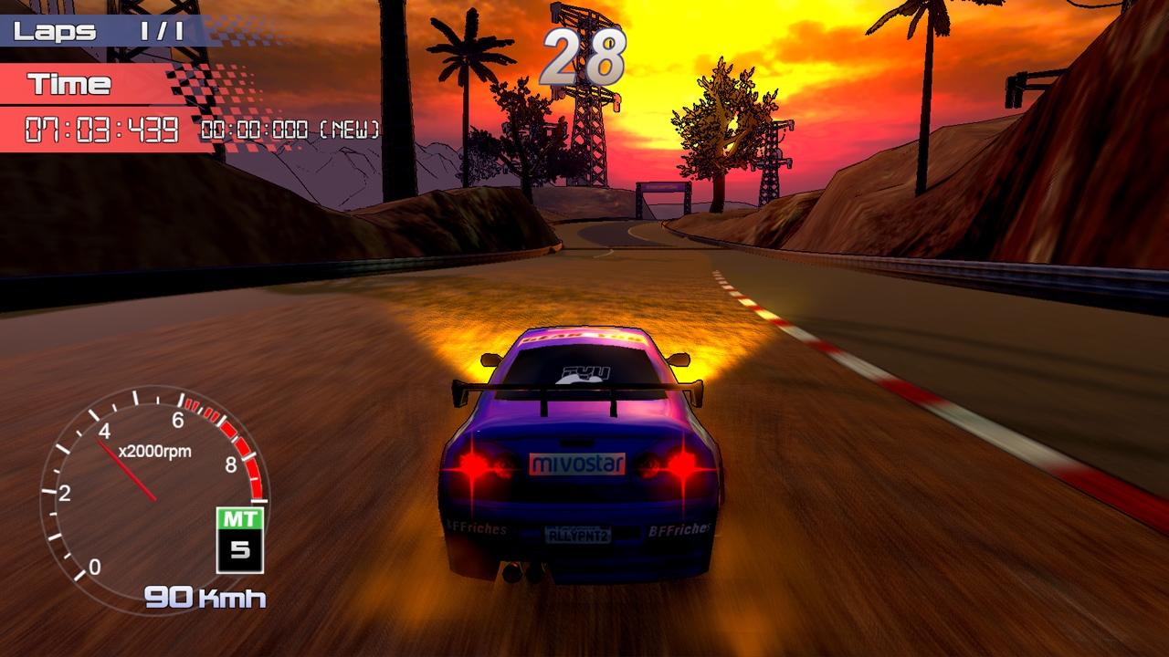 Portada de Rally Rock 'N Racing