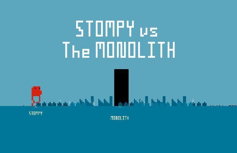 Portada de Stompy vs The Monolith