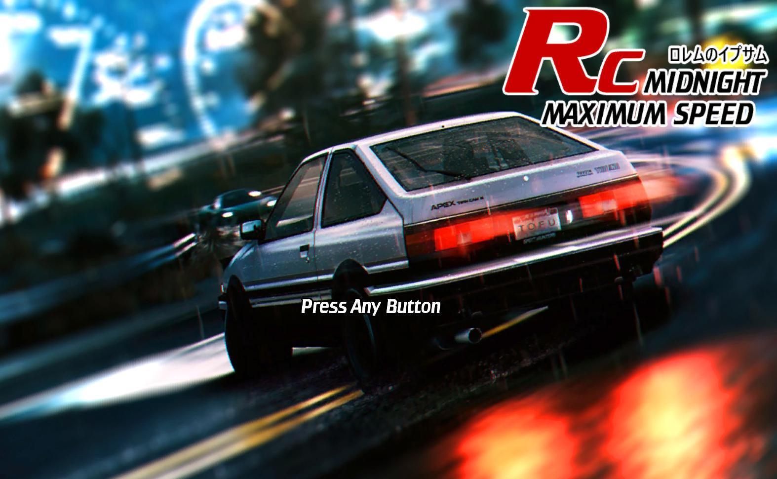 Portada de RC Midnight Maximum Speed