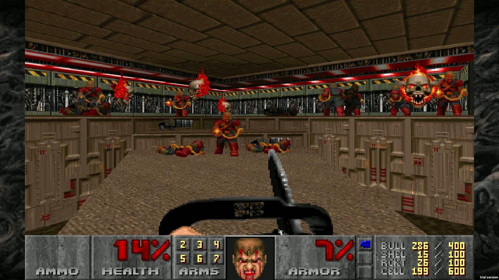 Portada de DOOM II (25th anniversary)