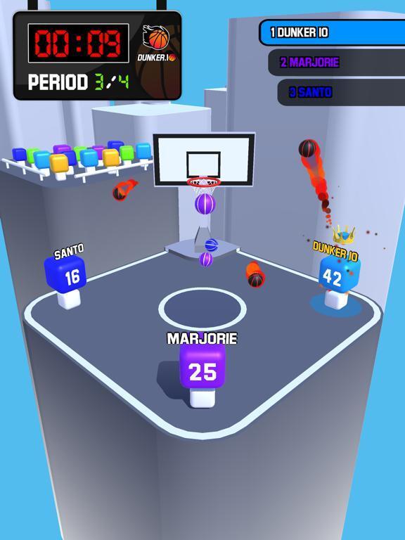 Portada de Dunker.io - Basketball Game