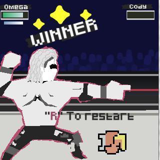 Portada de LowRez wrestling
