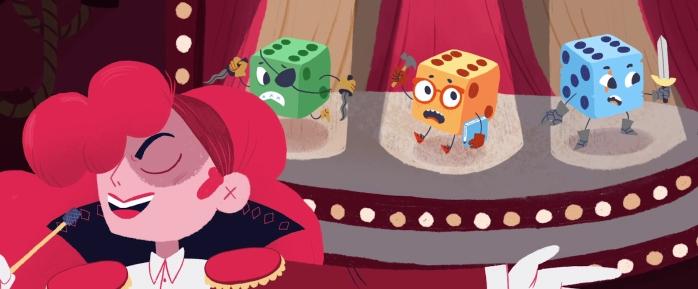Portada de Dicey Dungeons