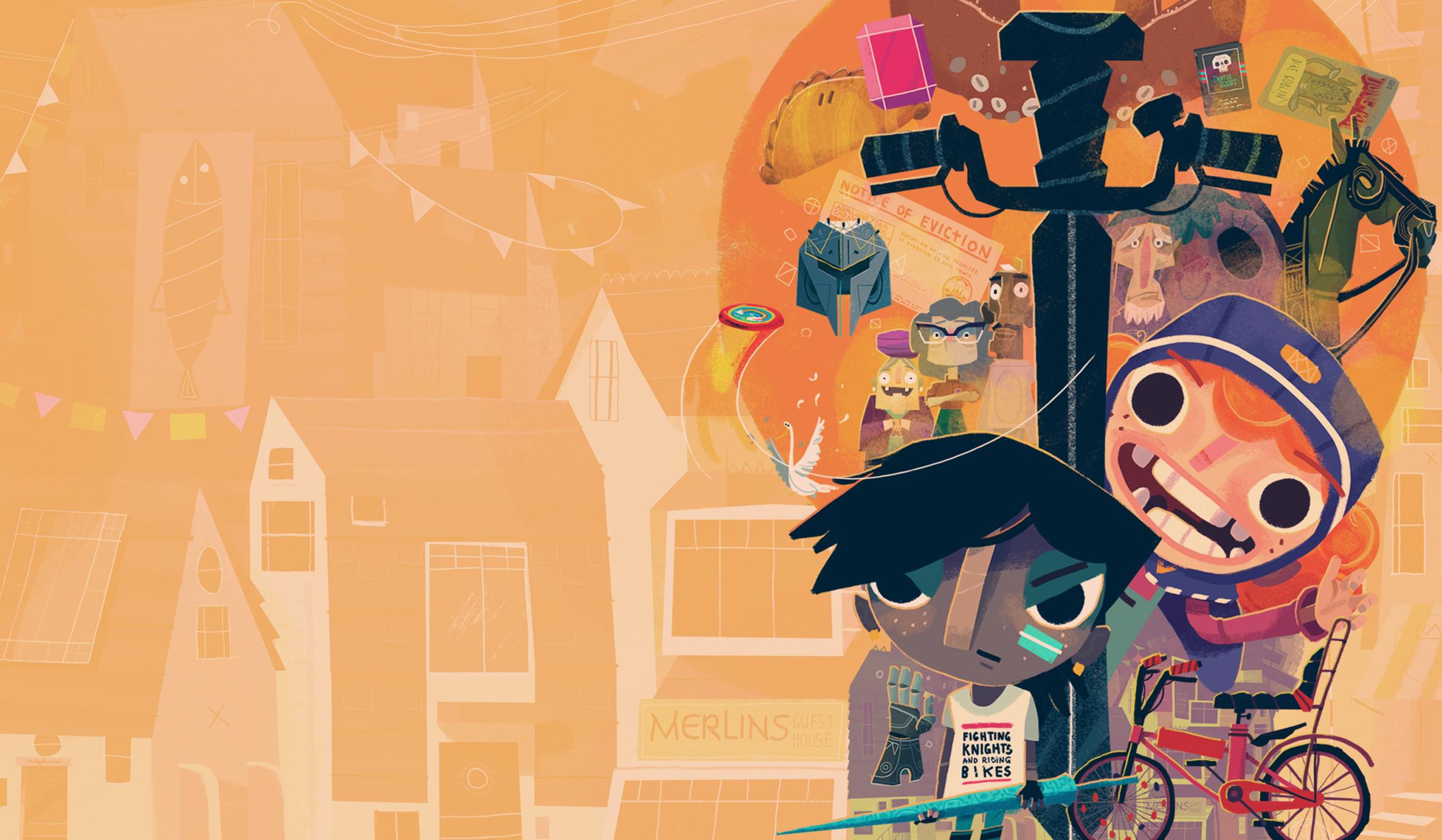 Portada de Knights And Bikes