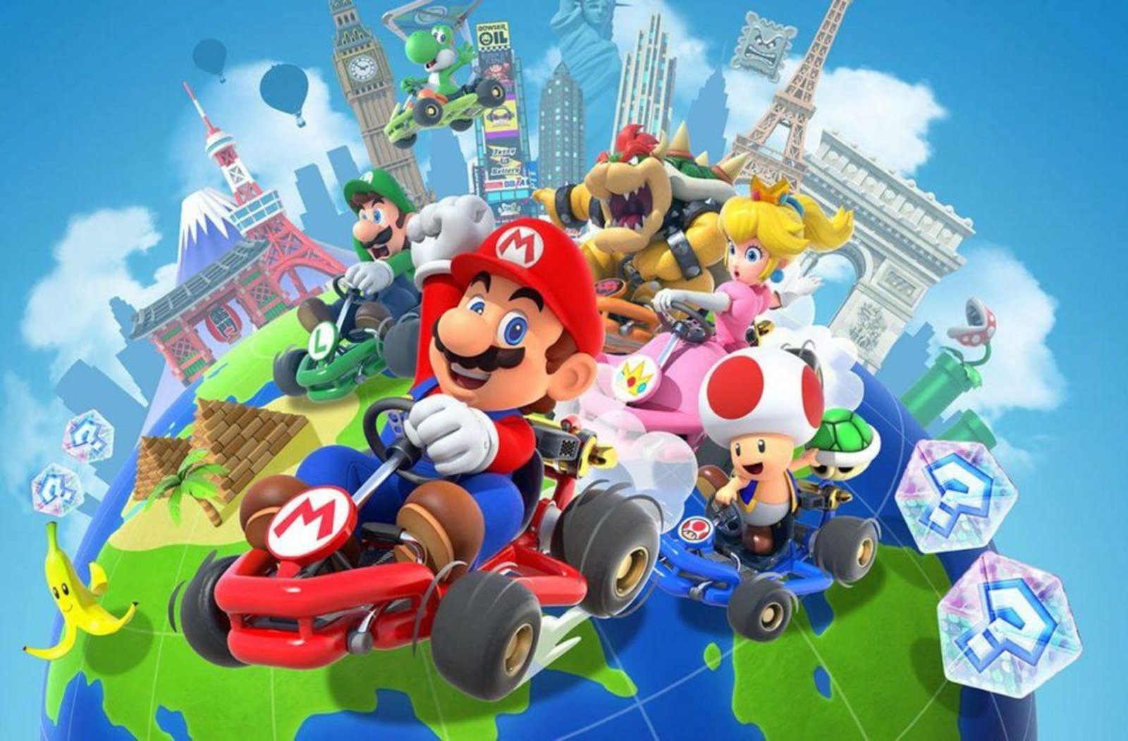 Portada de Mario Kart Tour