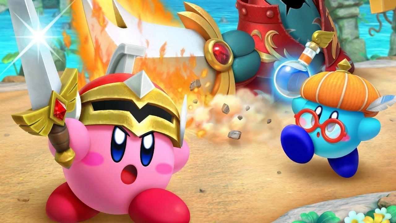 Portada de Super Kirby Clash
