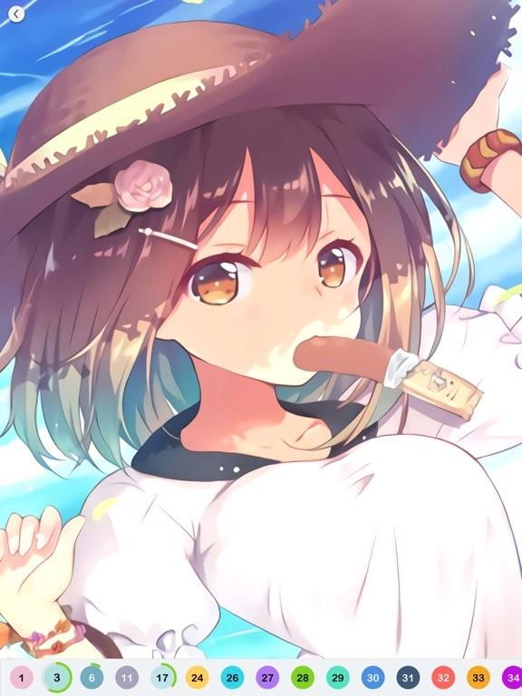 Portada de Anime Paint - Color By Number