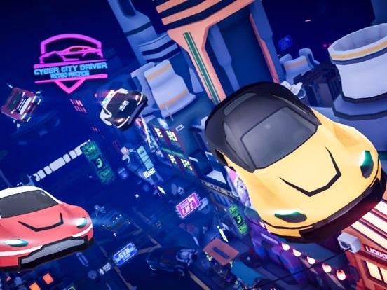 Portada de Cyber City Driver Retro Arcade