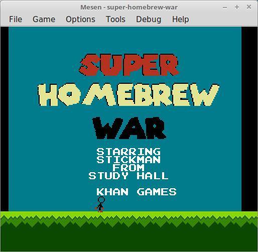 Portada de Super Homebrew War