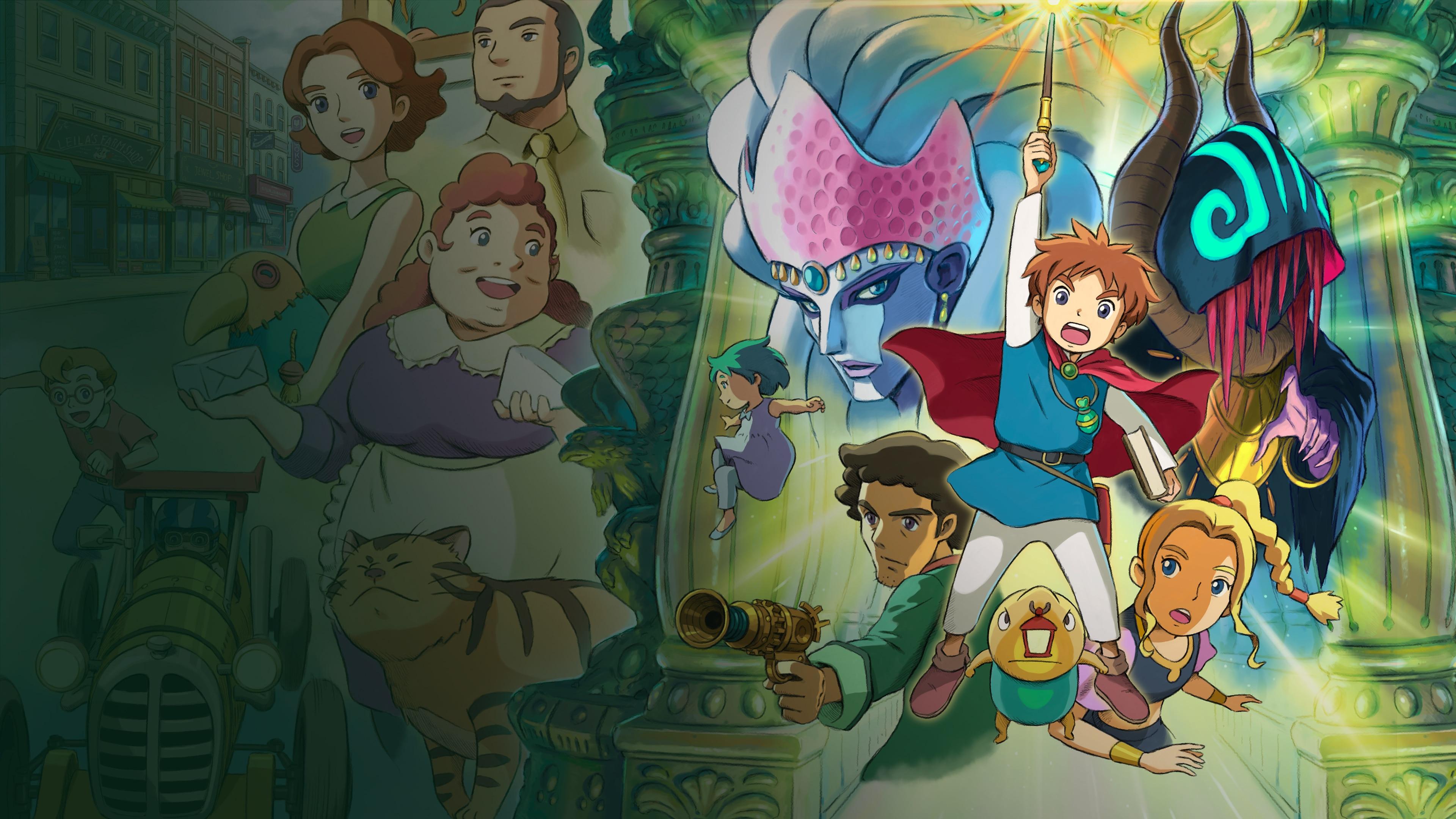 Portada de Ni no Kuni: Wrath of the White Witch Remastered