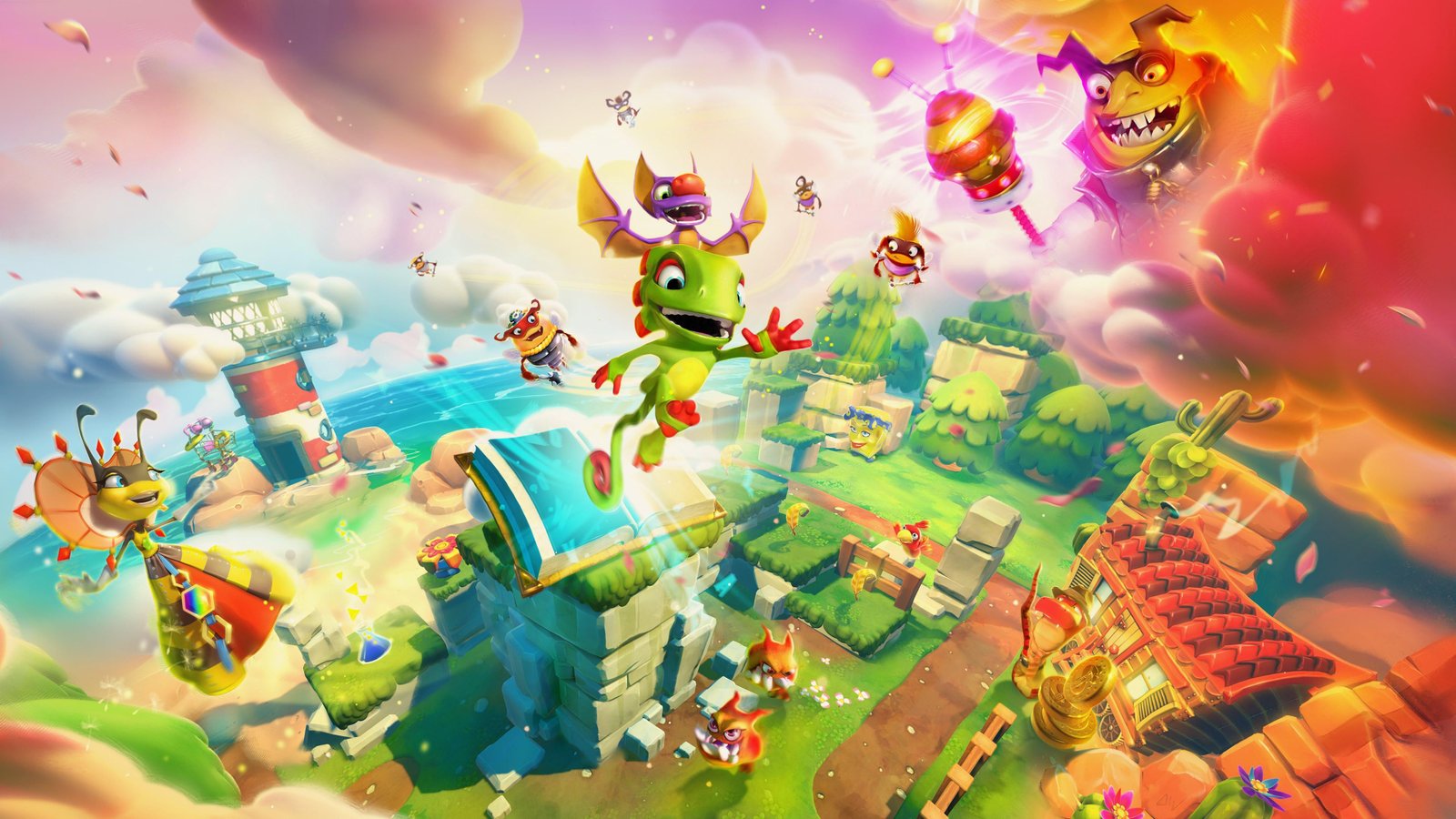 Portada de Yooka-Laylee and the Impossible Lair