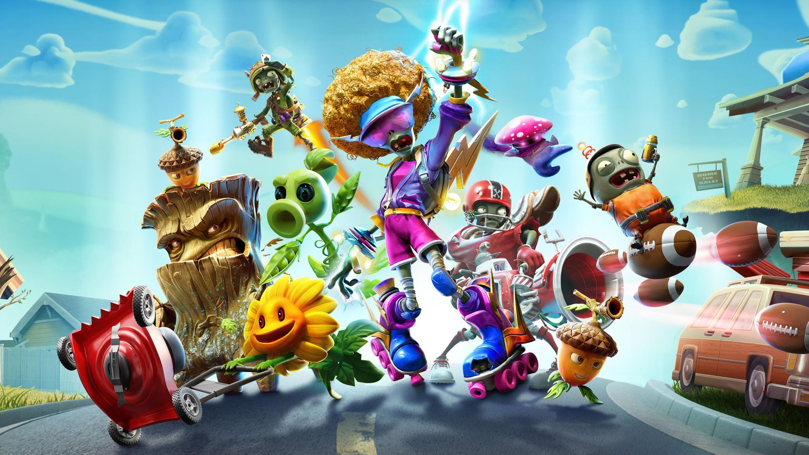 Portada de Plants vs. Zombies: Battle for Neighborville