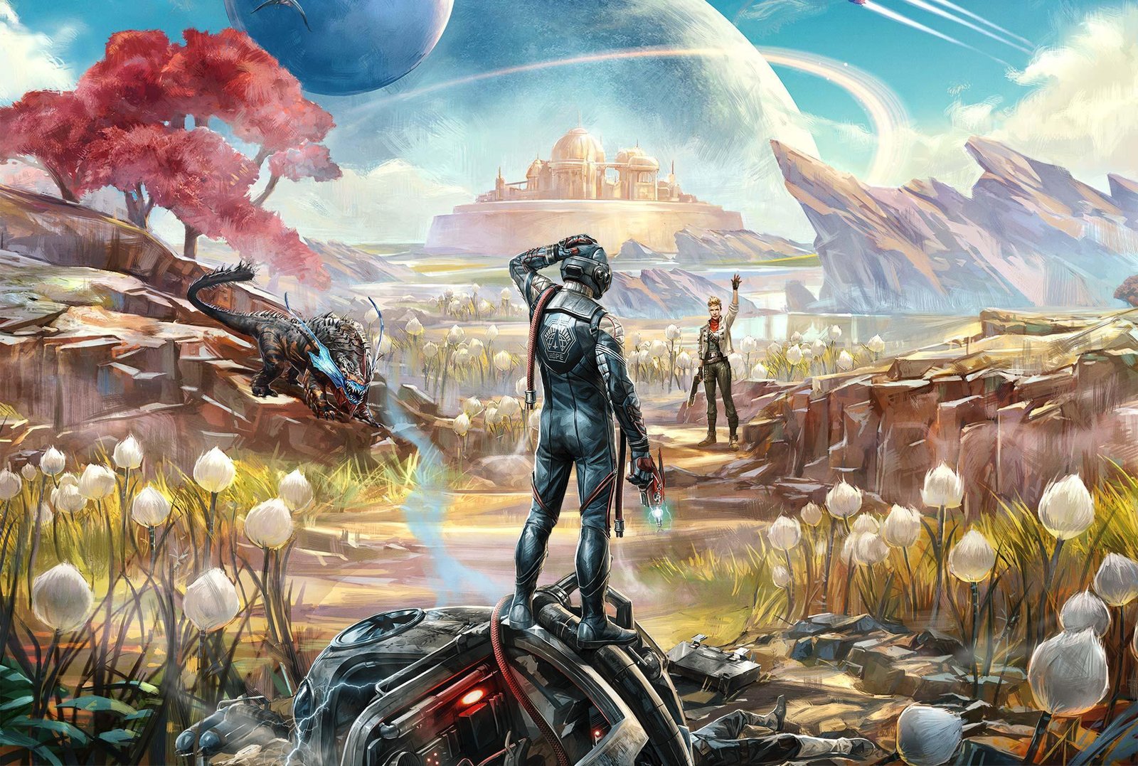 Portada de The Outer Worlds