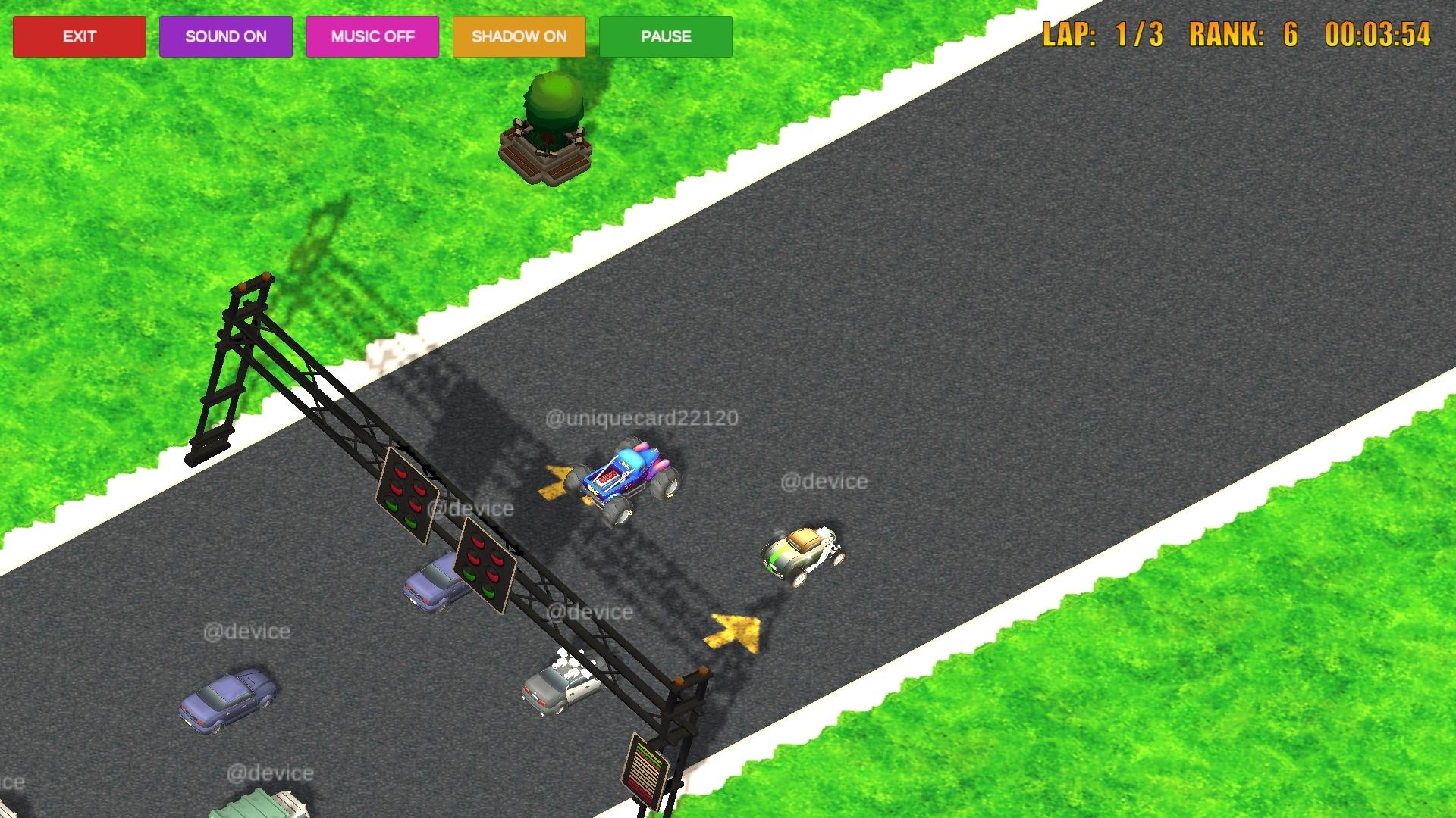 Portada de Micro Machines Racing On Line