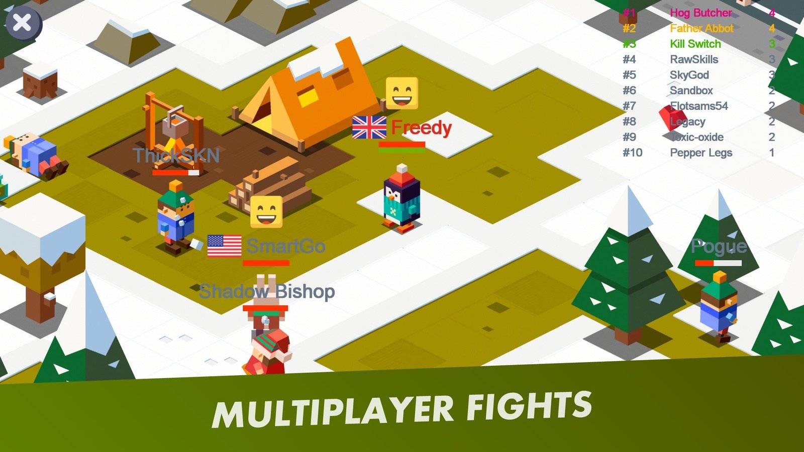 Portada de SnowFight Go