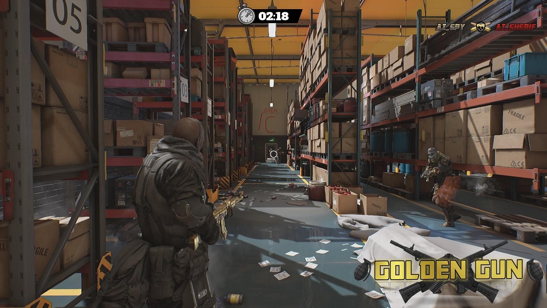 Portada de Golden Gun