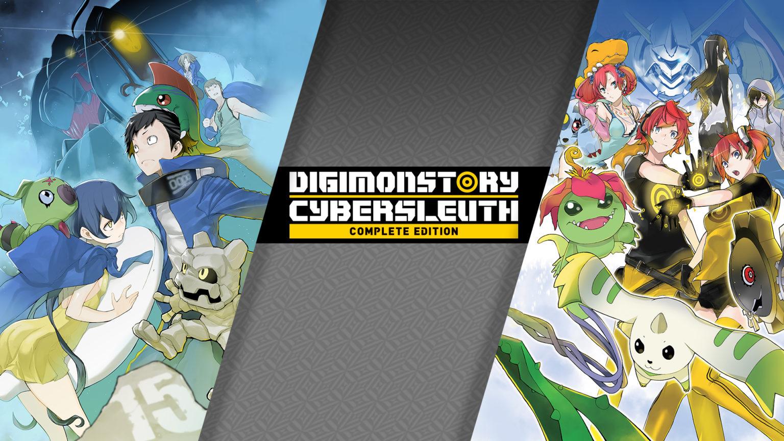Portada de Digimon Story Cyber Sleuth: Complete Edition