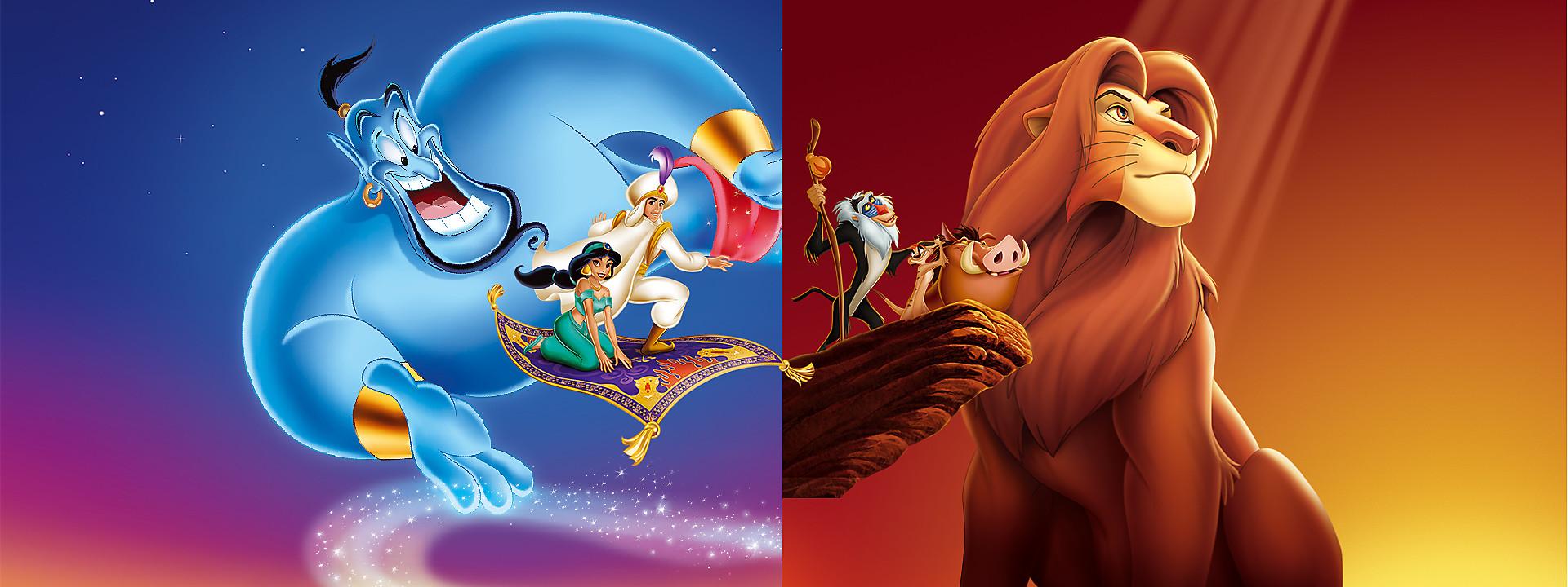 Portada de Disney Classic Games: Aladdin and the Lion King