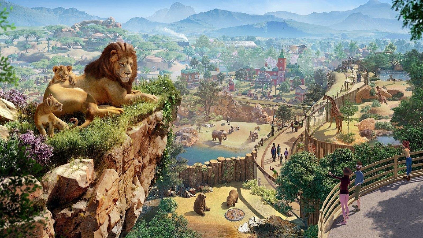 Portada de Planet Zoo