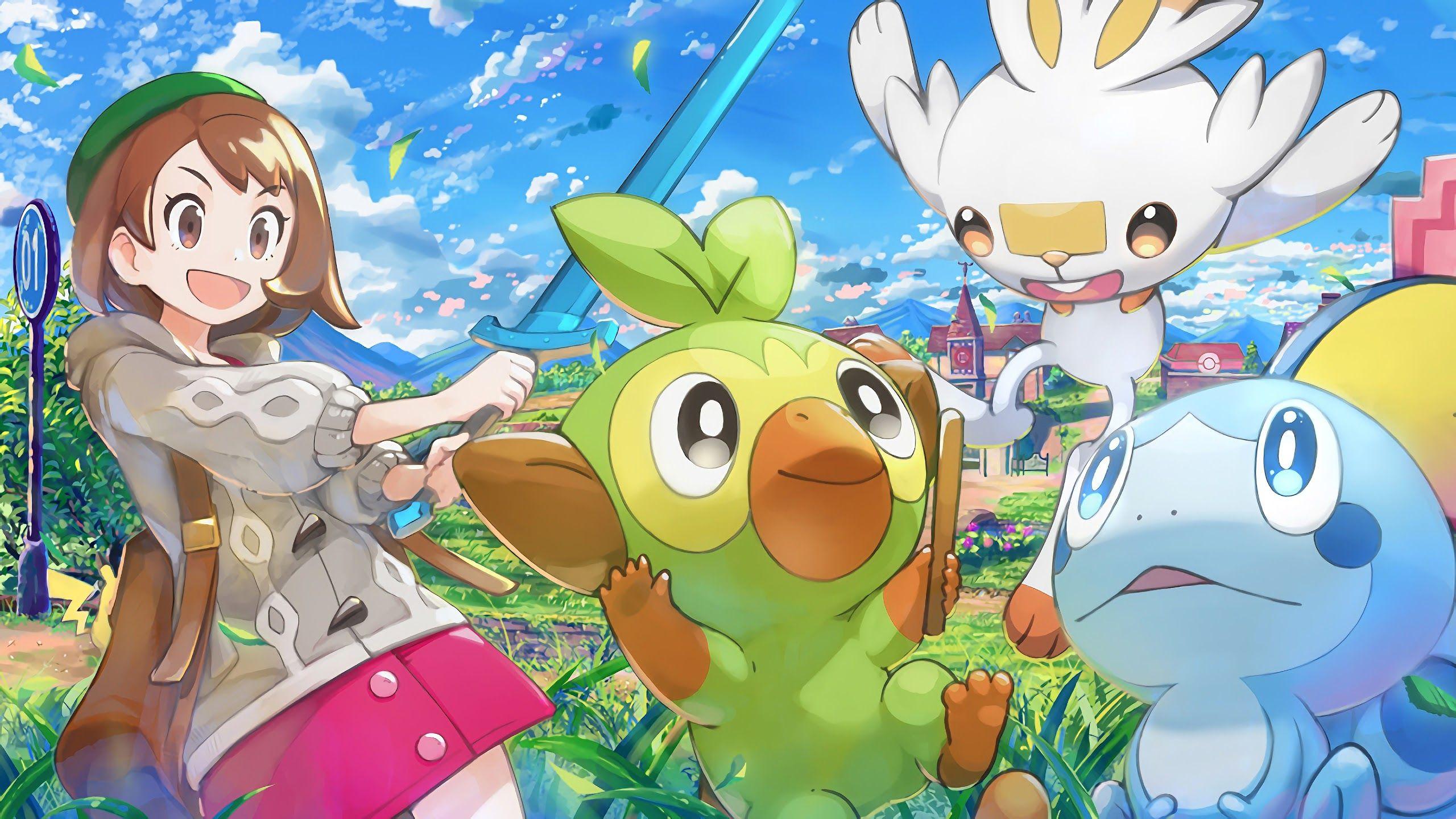 Portada de Pokémon Sword and Shield