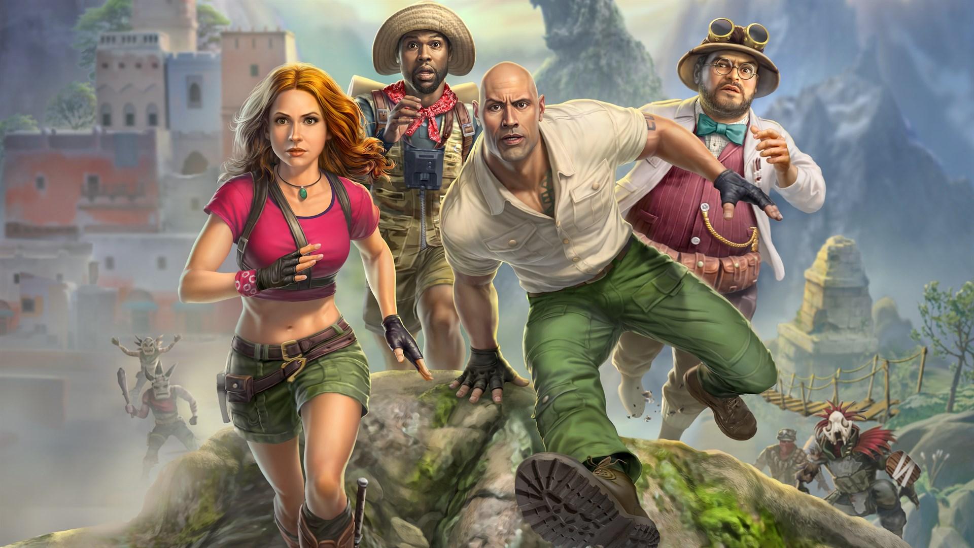 Portada de JUMANJI: The Video Game