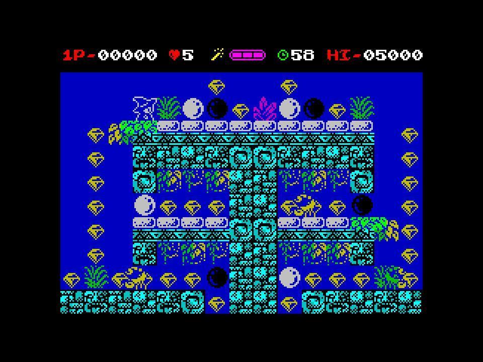 Portada de Black & White - DEMO - (ZX Spectrum 128K)