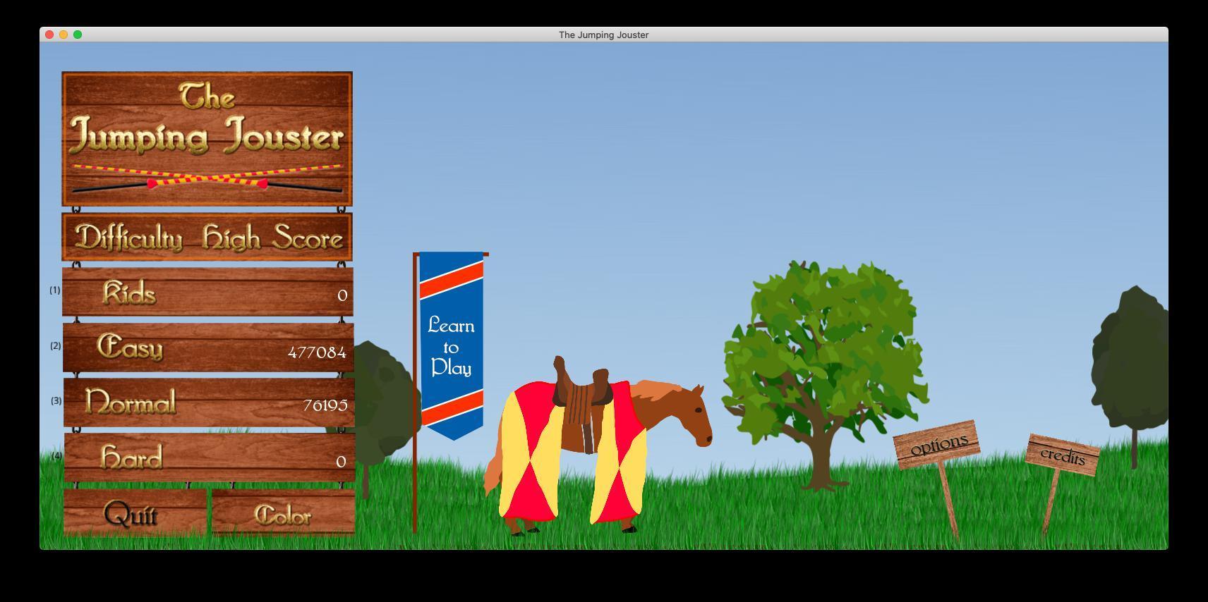 Portada de The Jumping Jouster