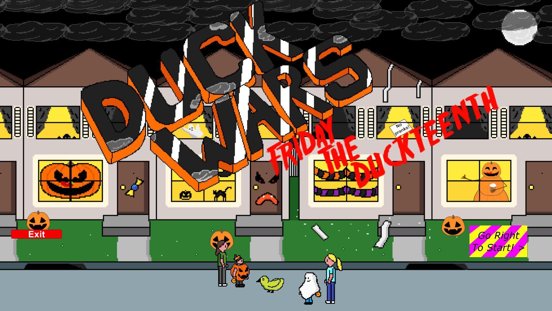 Portada de Duck Wars: Friday The Duckteenth