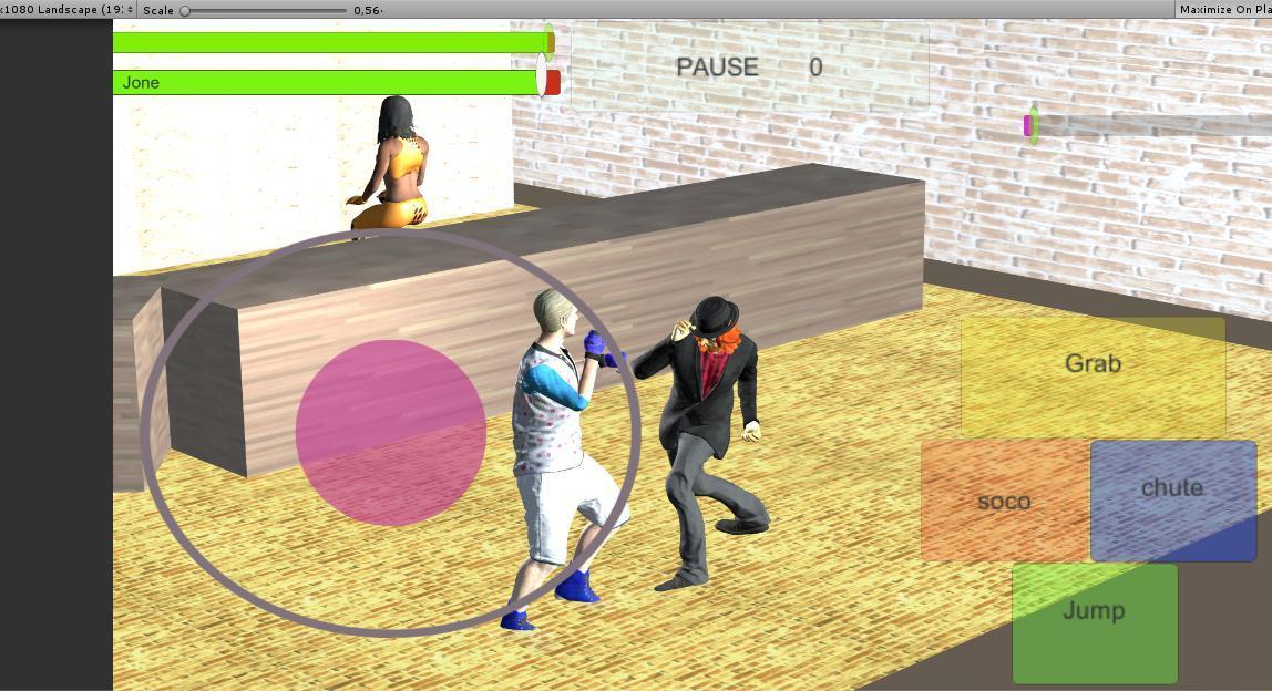 Portada de Pancadaria em Brasília - Beat 'em up Brazil