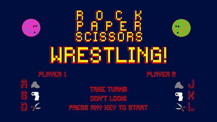 Portada de Rock, Paper, Scissors, WRESTLING (SPEED)