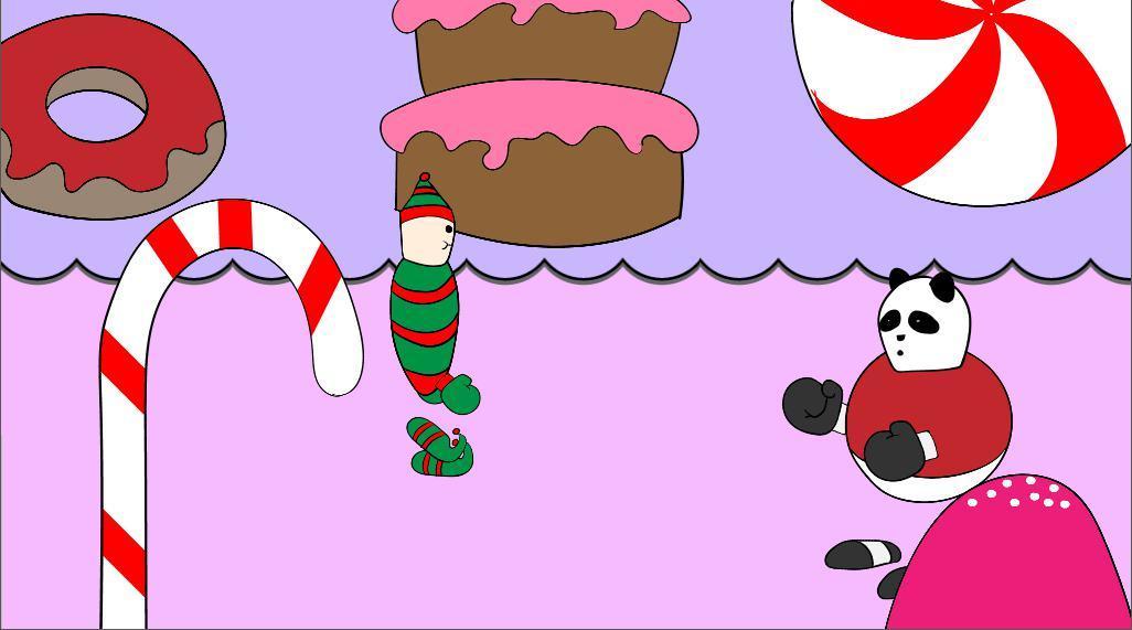 Portada de Panda x Zebra v Santa Claus