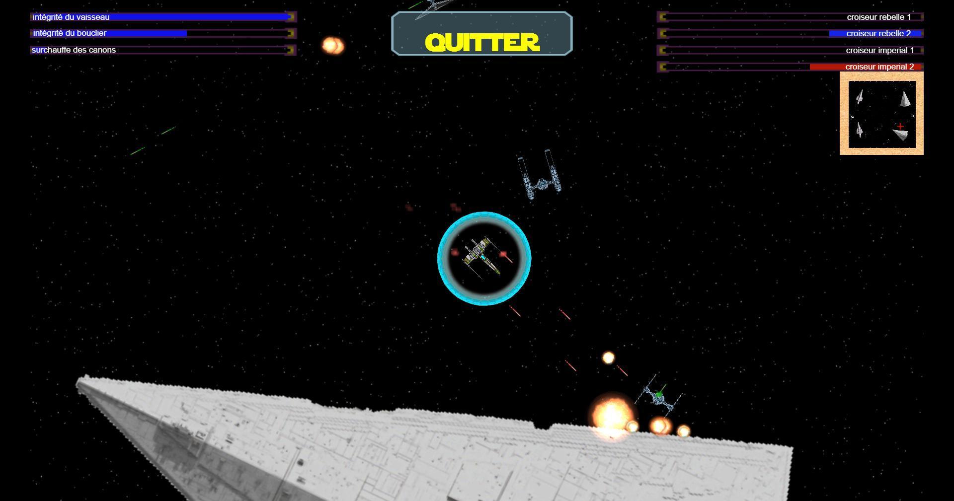 Portada de Star wars spaceship fight