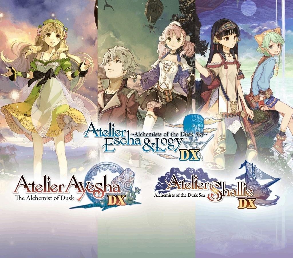 Portada de Atelier Dusk Trilogy Deluxe Pack