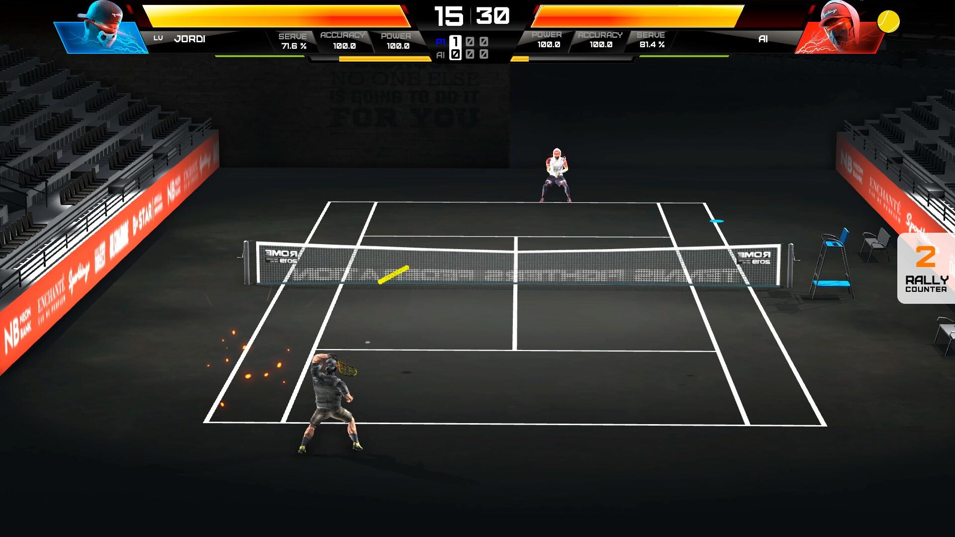 Portada de Tennis Fighters