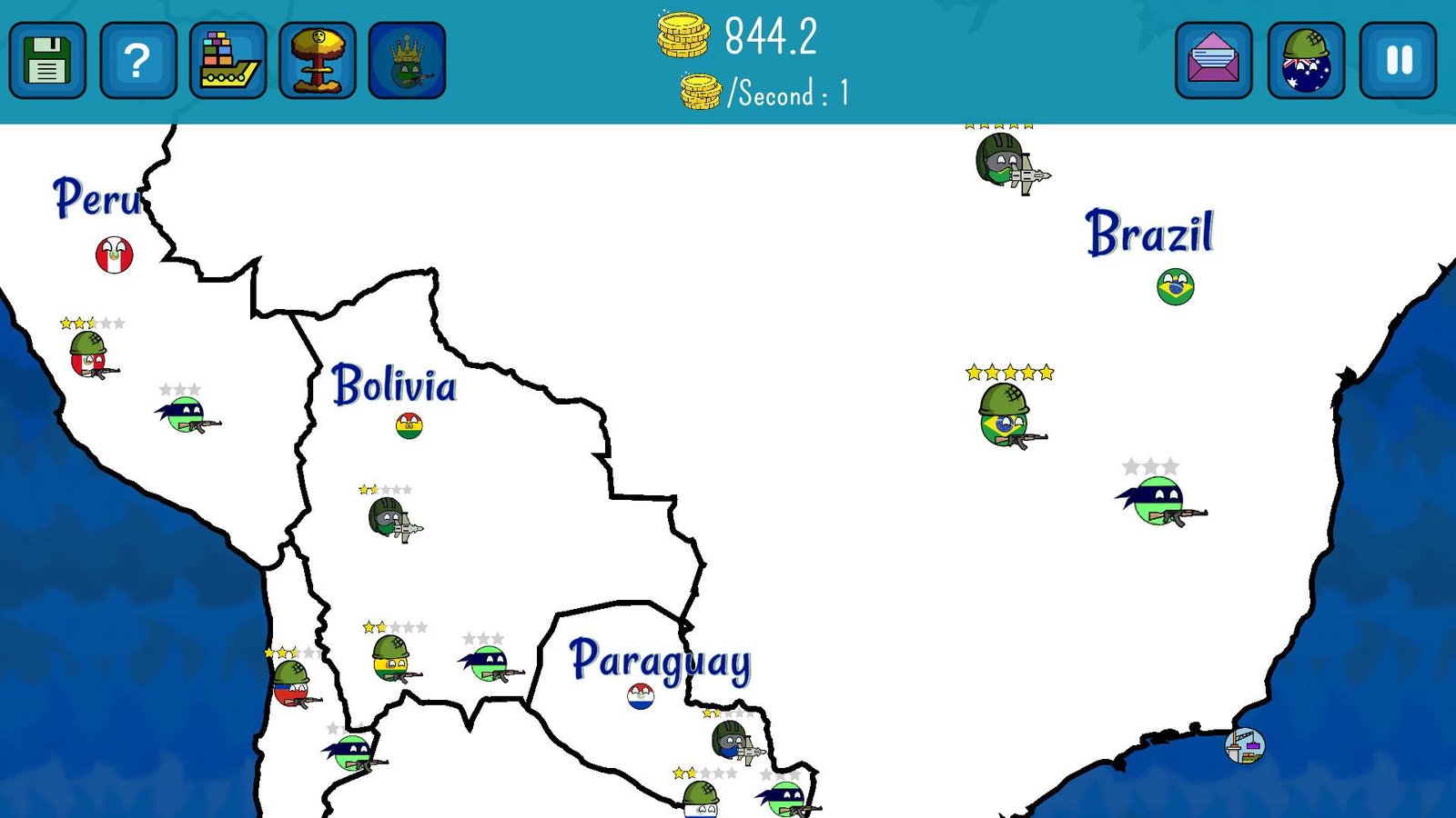 Portada de Dictators: No Peace Countryballs