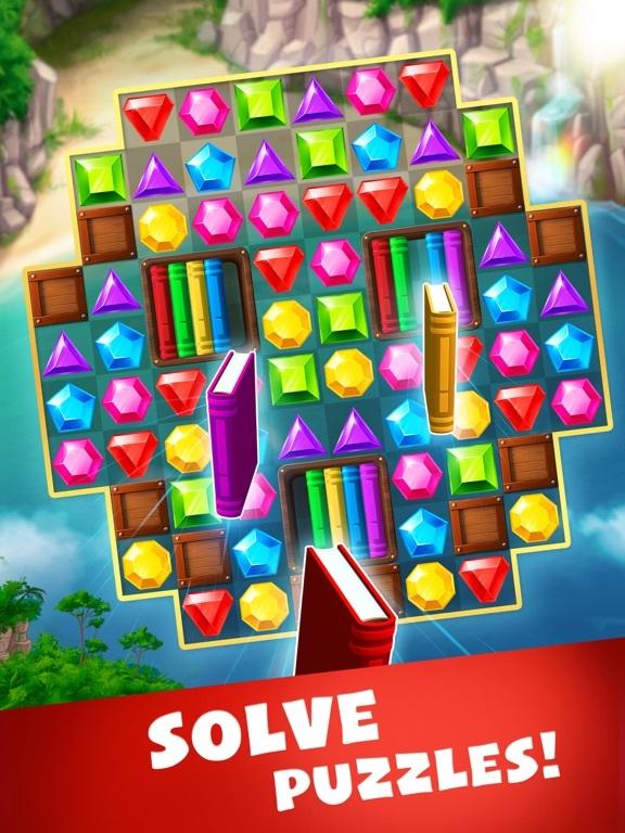 Portada de Jewels Planet - Match 3 Game