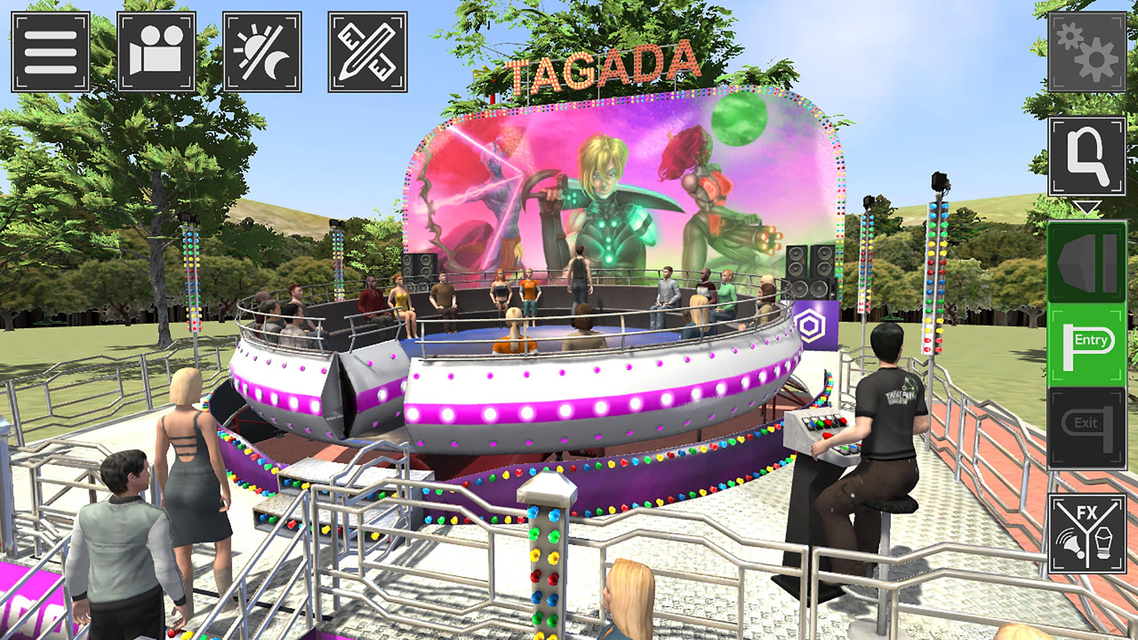 Portada de Theme Park Simulator: Rollercoaster Paradise