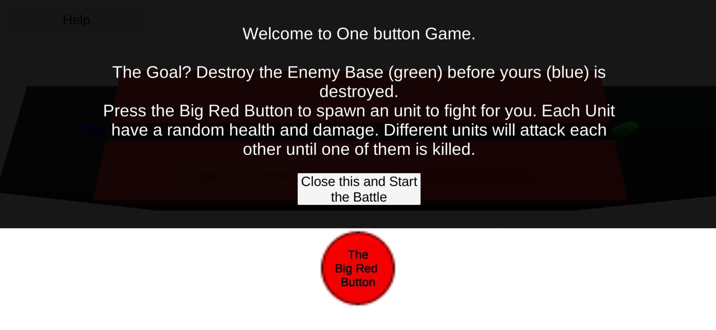 Portada de One Button Game (Florin Pain)