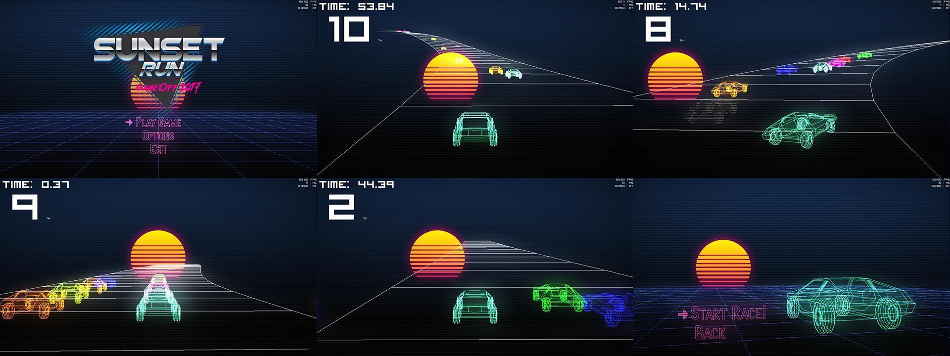 Portada de Sunset Run
