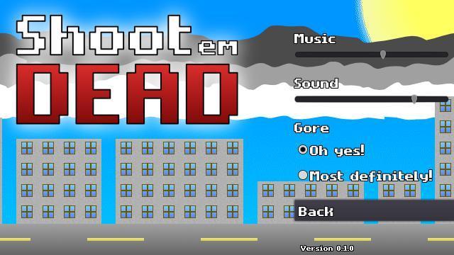 Portada de Shoot Em Dead