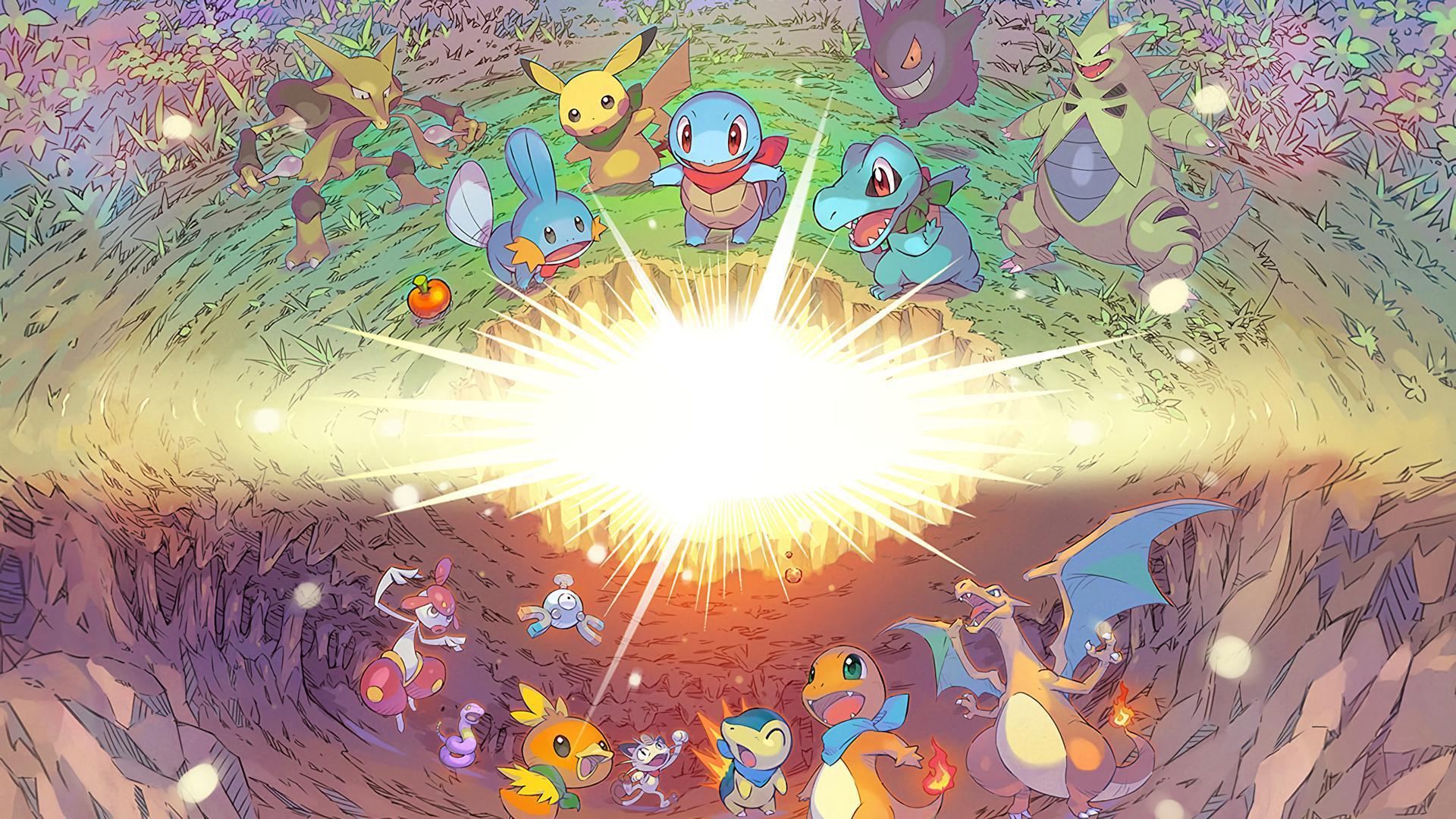 Portada de Pokémon Mystery Dungeon: Rescue Team DX