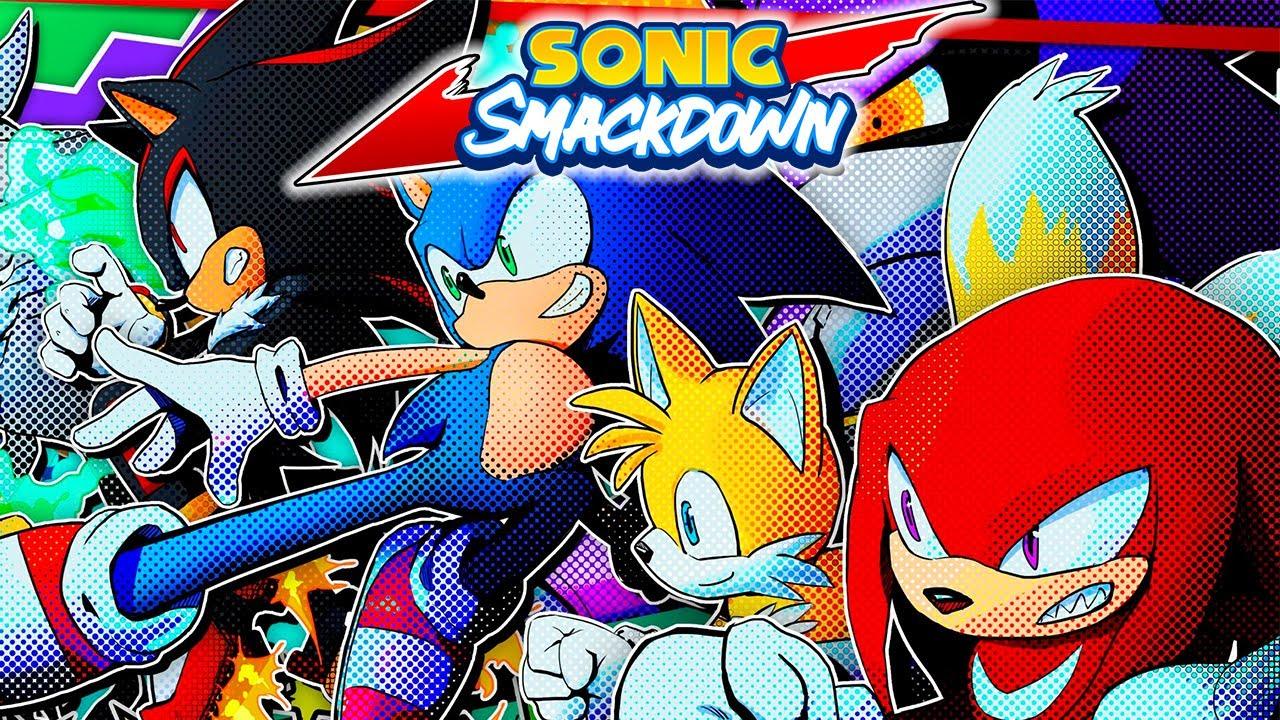 Portada de Sonic Smackdown