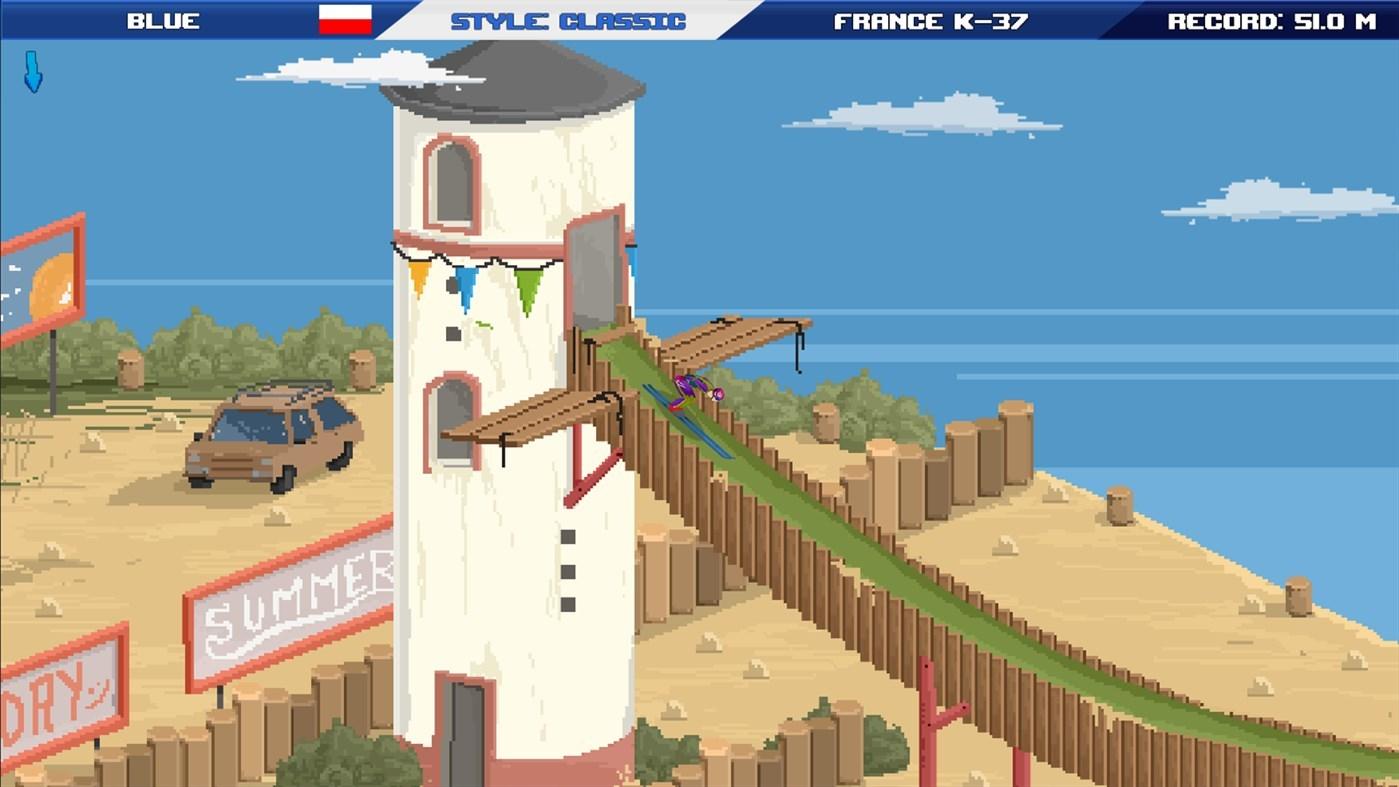 Portada de Ultimate Ski Jumping 2020