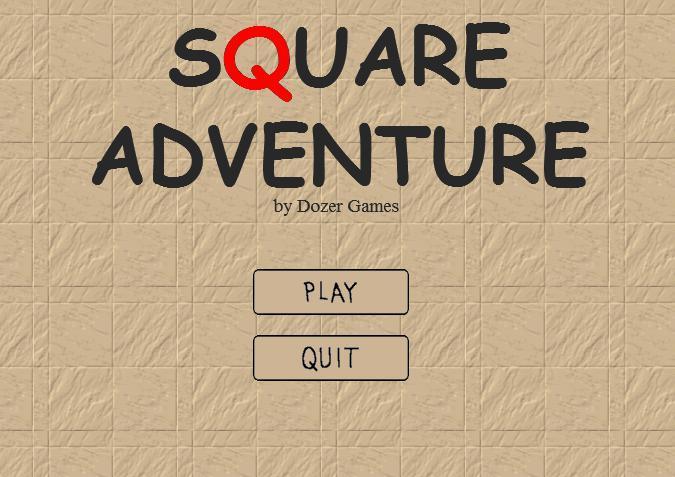 Portada de Square Adventure (Dozer Games ®)