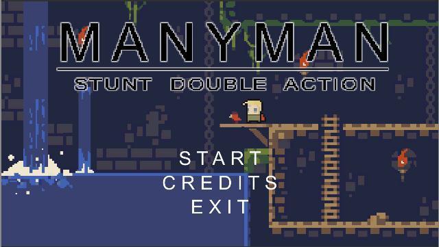 Portada de Manyman - Stunt Double Action
