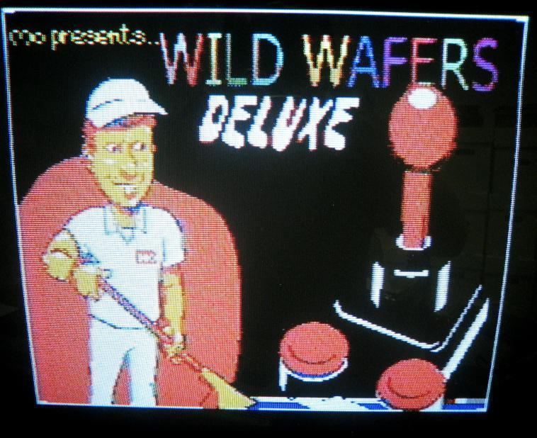 Portada de Wild Wafers Deluxe (C64) Commodore 64